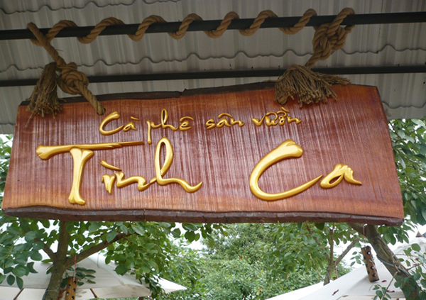 Biển Quảng Cáo Bằng Gỗ Dán Chữ Nổi