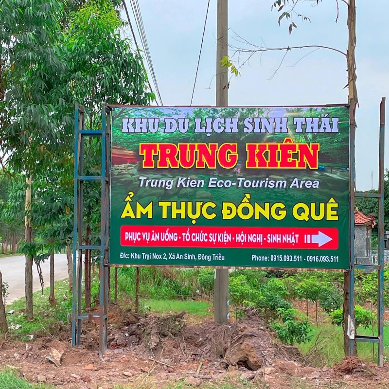 Xu Hướng Chọn Biển Quảng Cáo Khu Du Lịch Sinh Thái Năm 2026