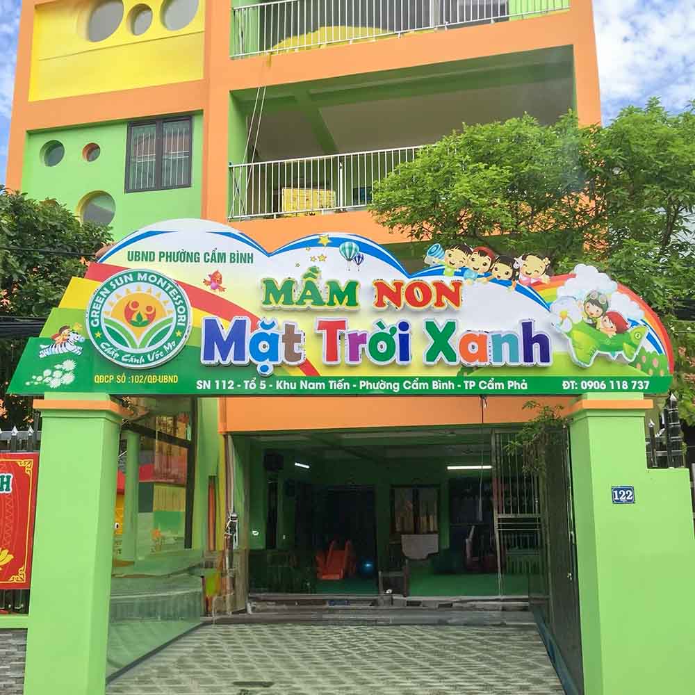 Xu Hướng Chọn Biển Quảng Cáo Trường Mầm Non