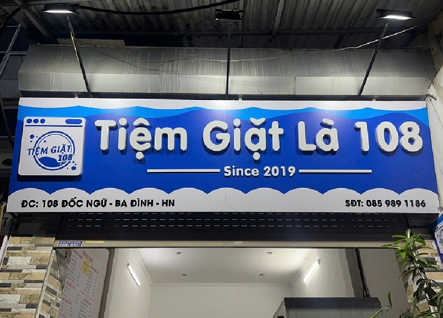 Xu Hướng Chọn Biển Quảng Cáo Tiệm Giặt Là