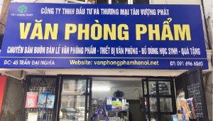 Xu Hướng Chọn Biển Quảng Cáo Cửa Hàng Sách Văn Phòng Phẩm Năm 2026