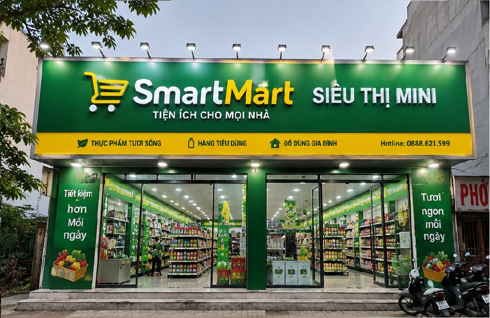 Xu Hướng Chọn Biển Quảng Cáo Siêu Thị Mini