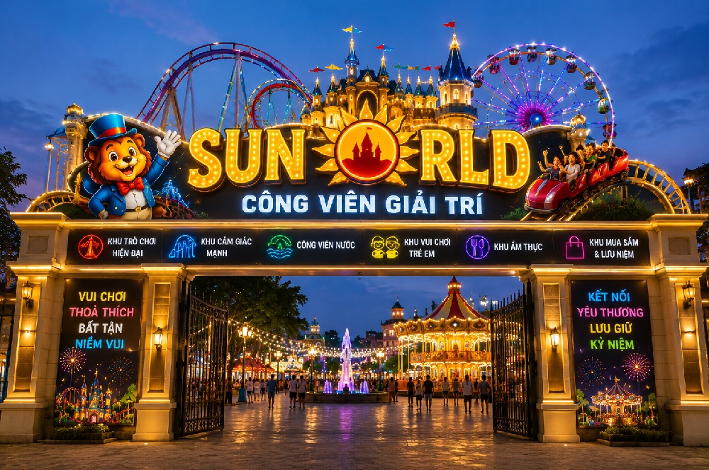 Xu Hướng Chọn Biển Quảng Cáo Công Viên Giải Trí Năm 2026