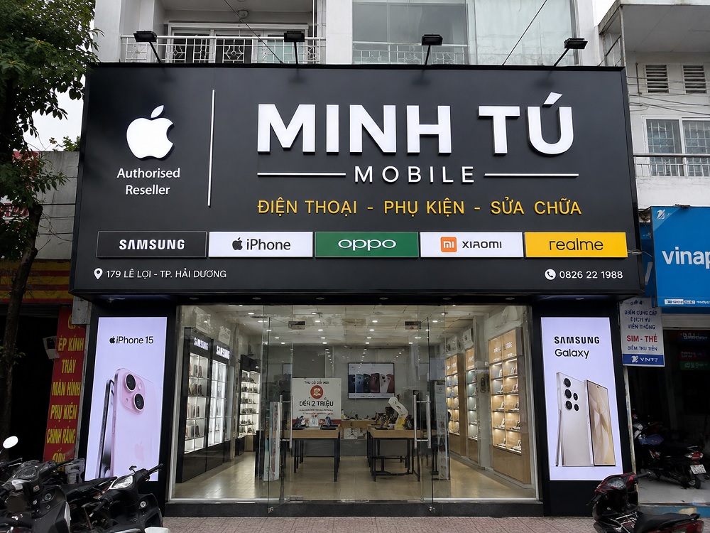 Xu Hướng Chọn Biển Quảng Cáo Cửa Hàng điện Thoại Năm 2026
