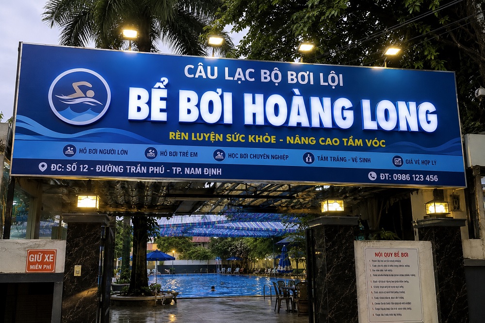 Xu Hướng Chọn Biển Quảng Cáo Bể Bơi Năm 2026